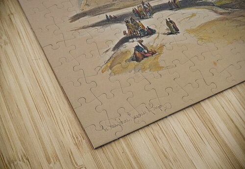 The Great Sphinx David Roberts puzzle