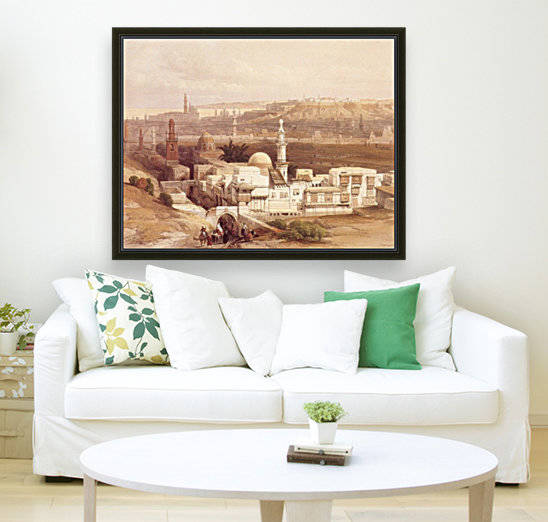 View of Cairo to the East by David Roberts