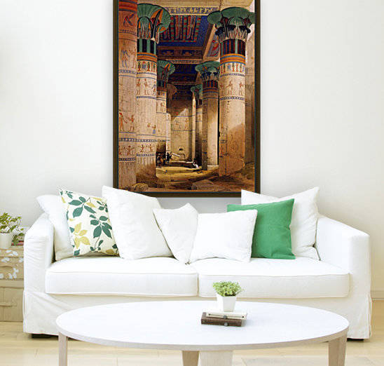 Temple of Isis on the Island of Philae, Egypt by David Roberts