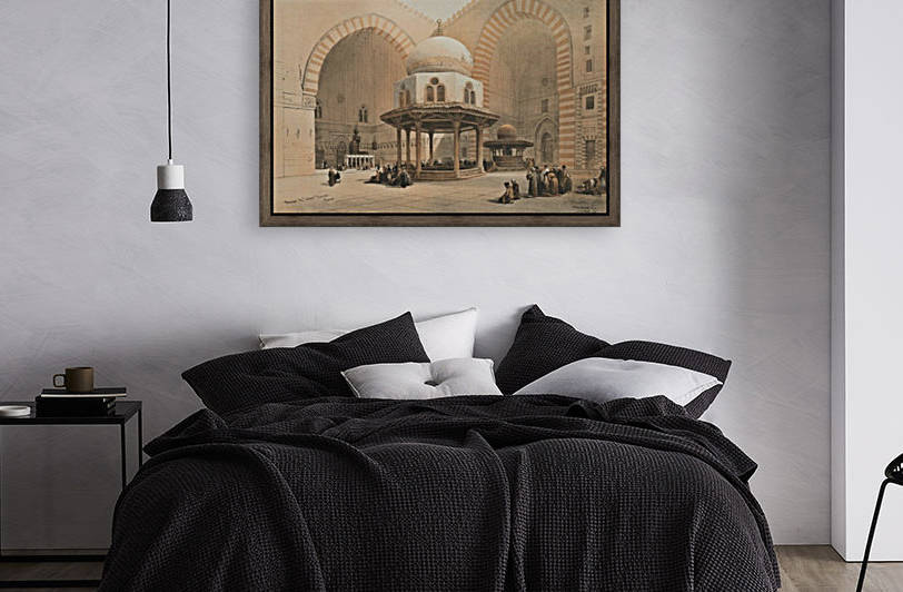 Mosque of the Sultan Hassan, Cairo by David Roberts
