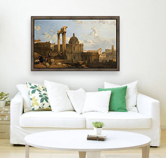 1859 Ruins of the Roman Forum by David Roberts