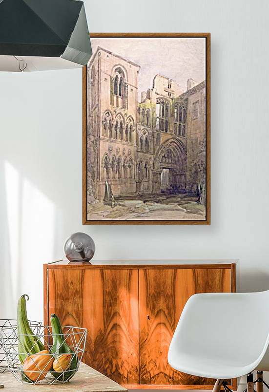 Ruins of the Abbey of Holyrood by David Roberts