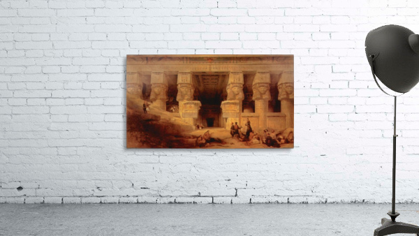 The Temple at Dendera Wall Preview