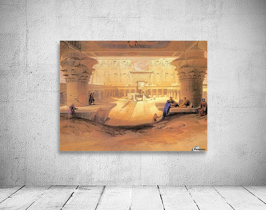 Ancient gate with figures Wall Preview
