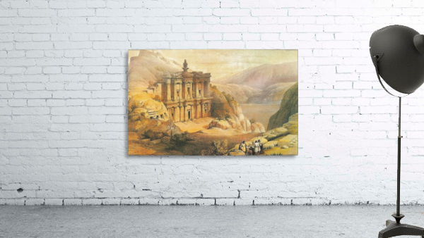 The monastery from Petra Wall Preview