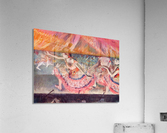 The curtain falls Acrylic Print