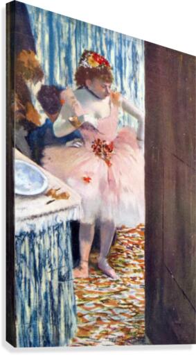 Dancer in the Loge Canvas Print