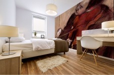 The violinist 1 Mural print