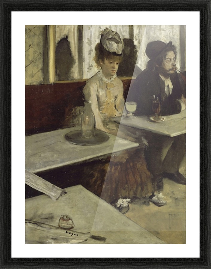 Absinth Drinkers Picture Frame print