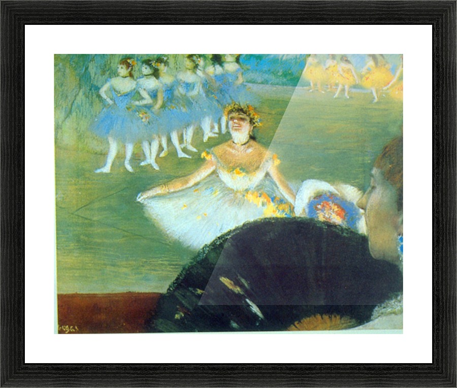 Dance with Bouquet Picture Frame print