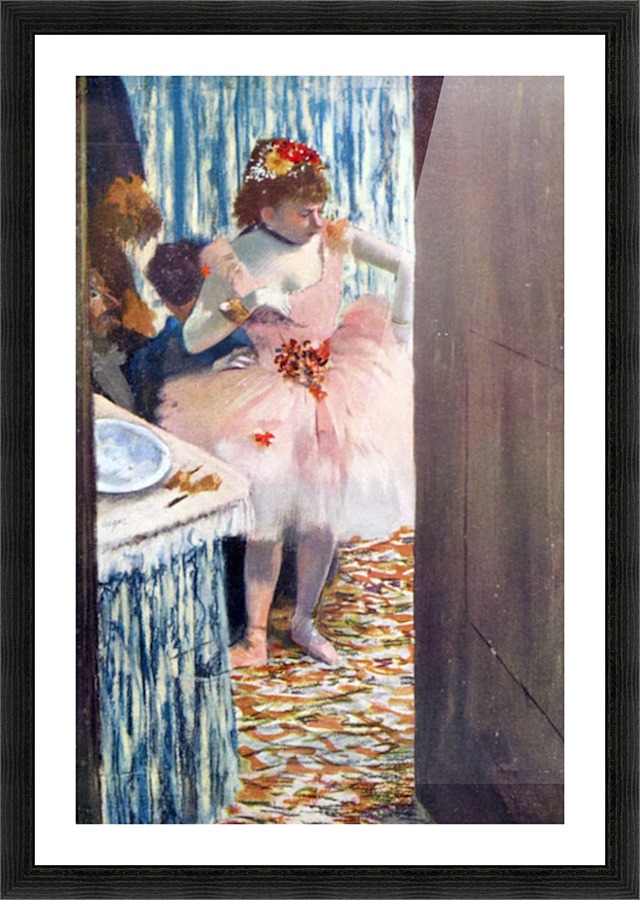 Dancer in the Loge Picture Frame print