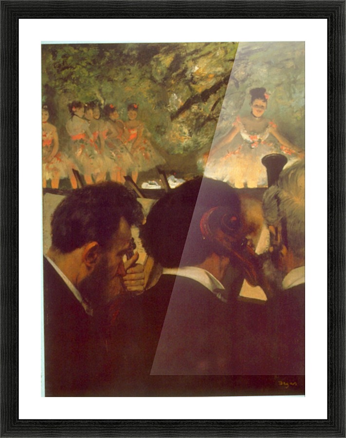 Musicians Picture Frame print