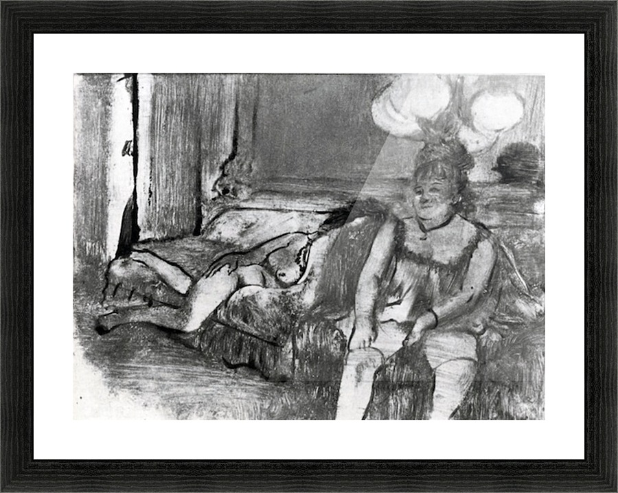 Taking a rest Picture Frame print