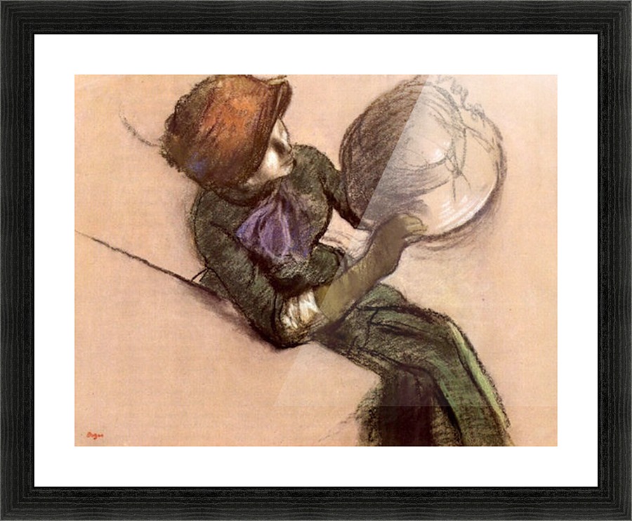 The milliner 2 Picture Frame print