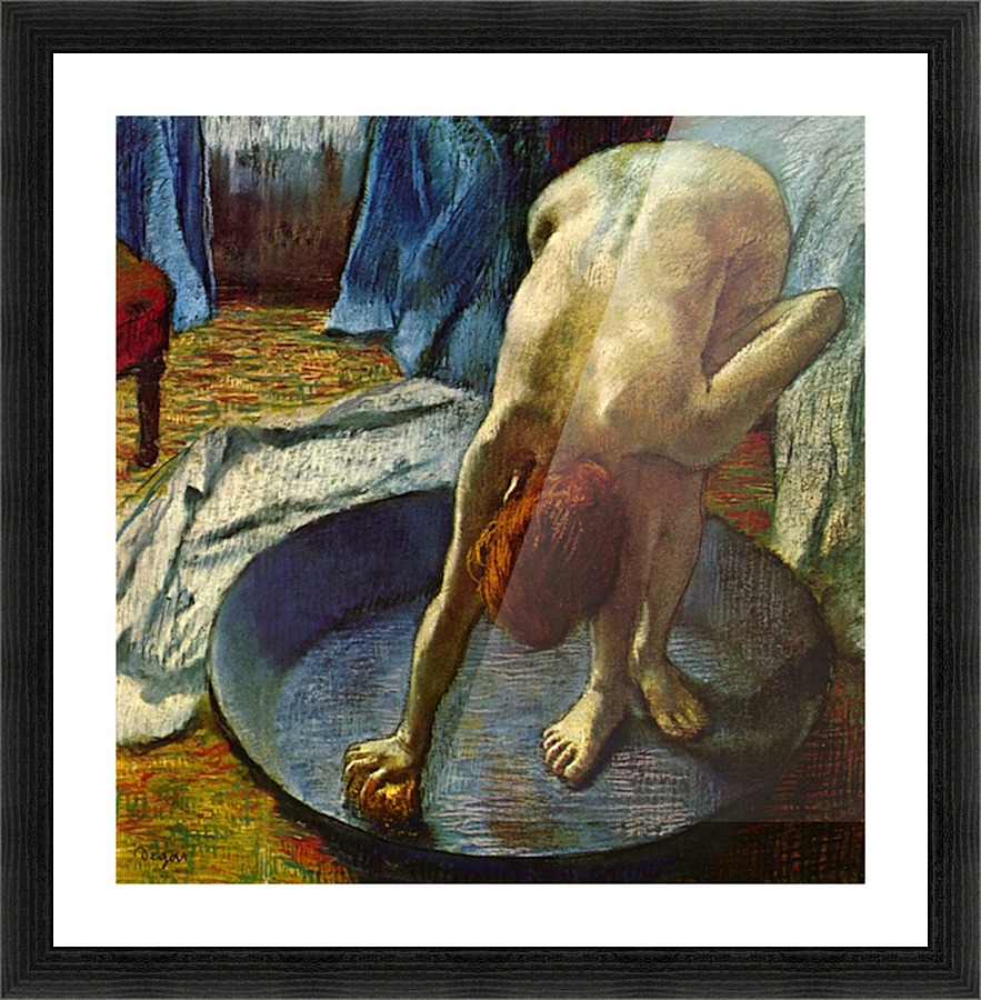 The Tub Picture Frame print