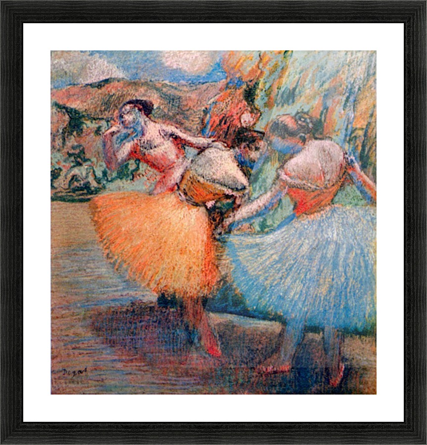 Three dancers 1 Picture Frame print