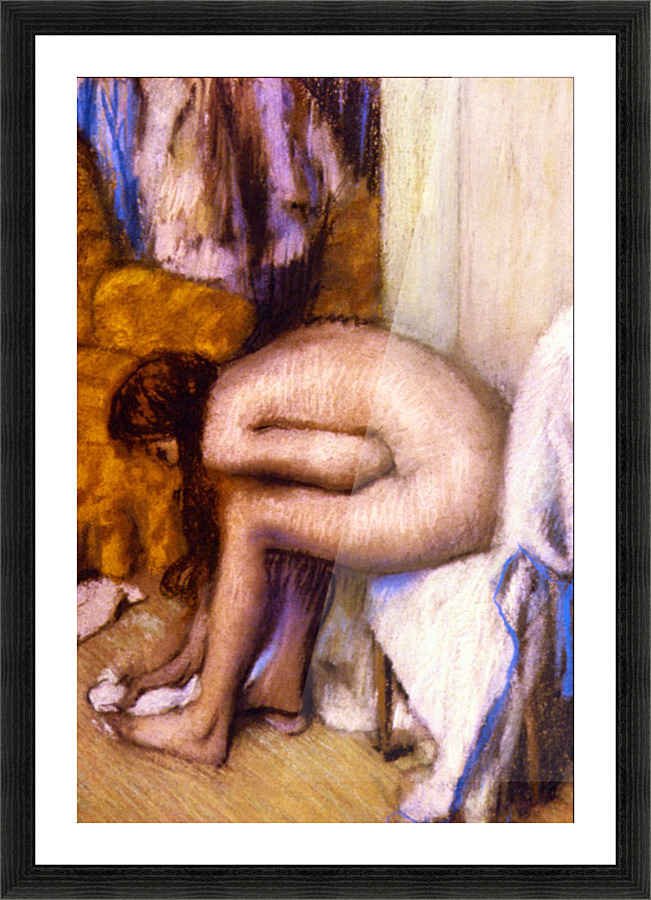 After the Bath Picture Frame print