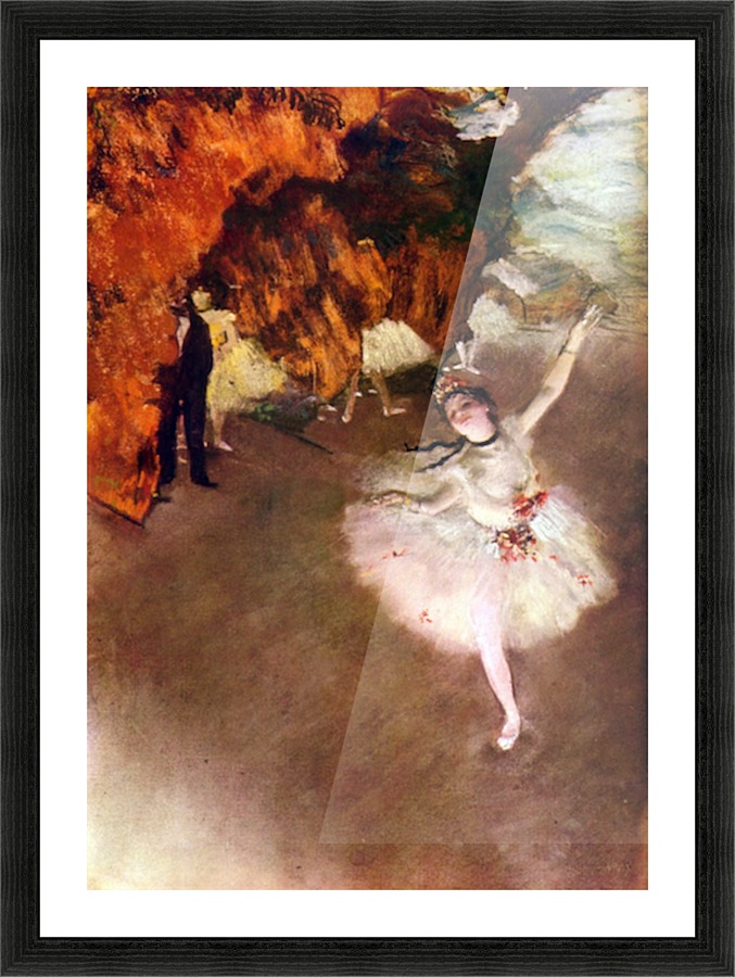 Prima Ballerina Picture Frame print