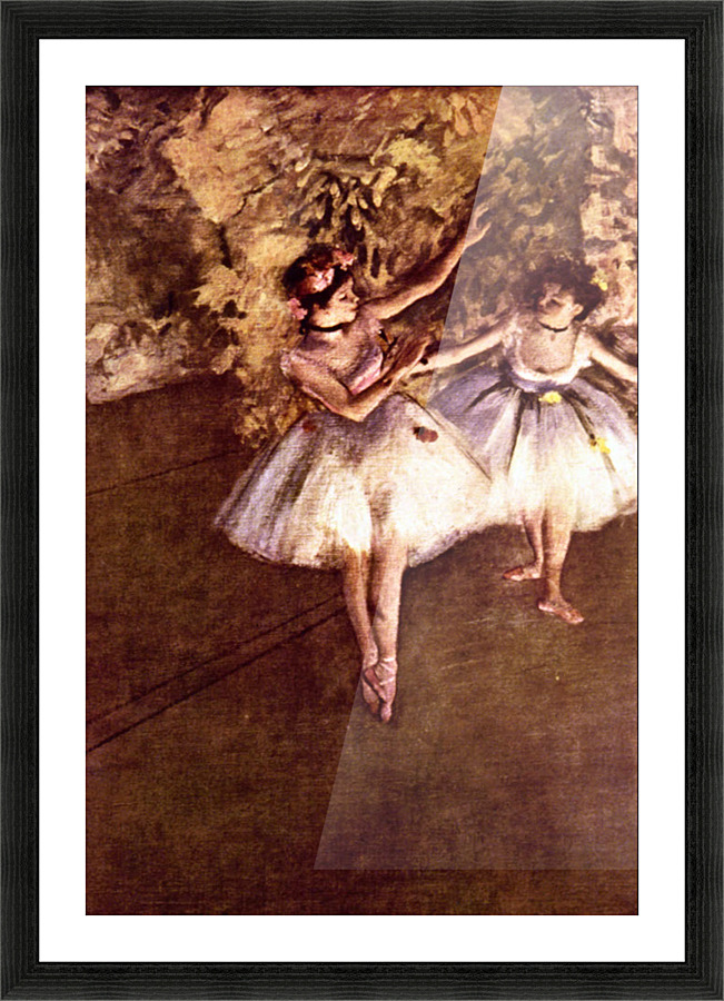Young Dancers Picture Frame print