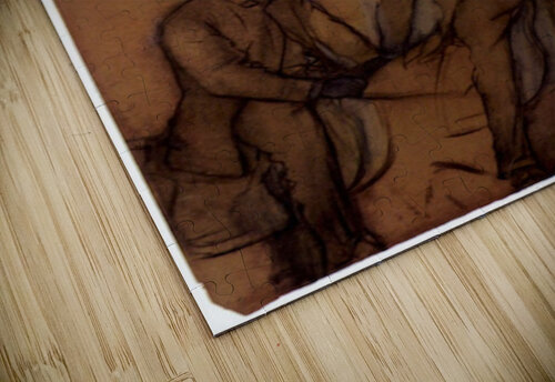 Four riders  A study Degas puzzle