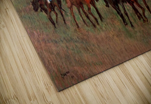Jockeys in Training Degas puzzle