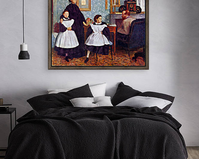 Portait of the Bellelli family by Degas
