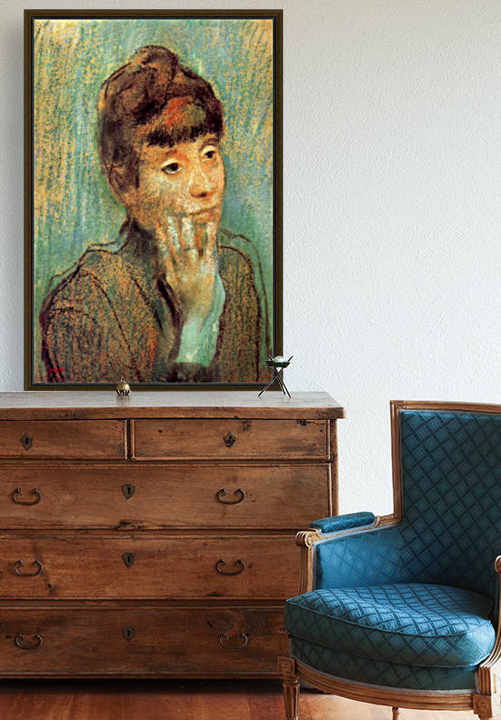 Portrait of a Lady by Degas