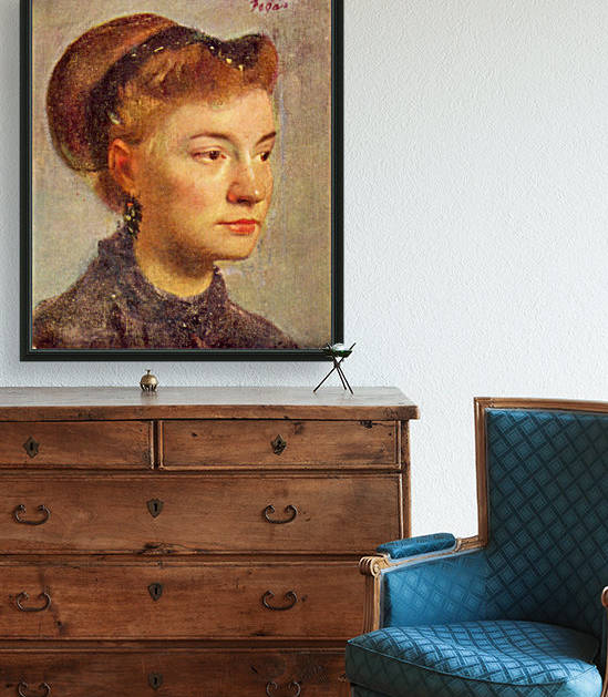 Portrait of a young Lady by Degas