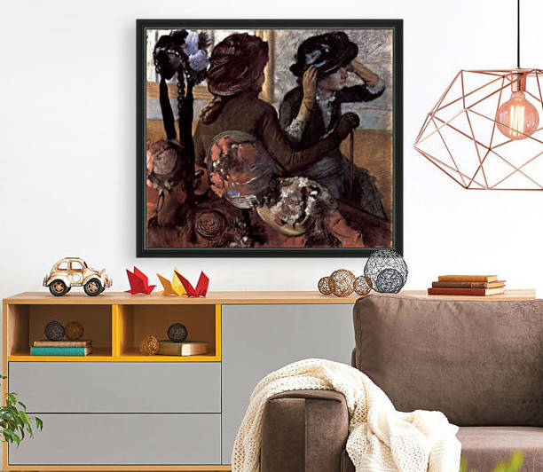 The milliner 1 by Degas