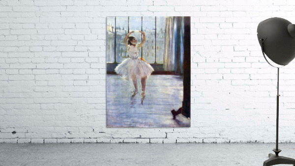 Dancer being photographed Wall Preview