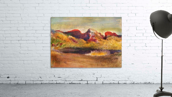 Lake and mountains Wall Preview