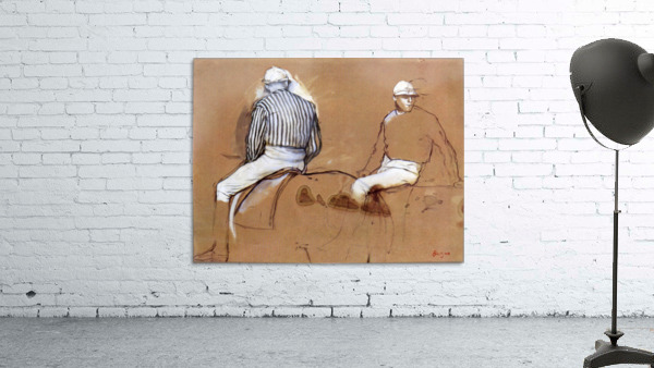 Two jockeys Wall Preview