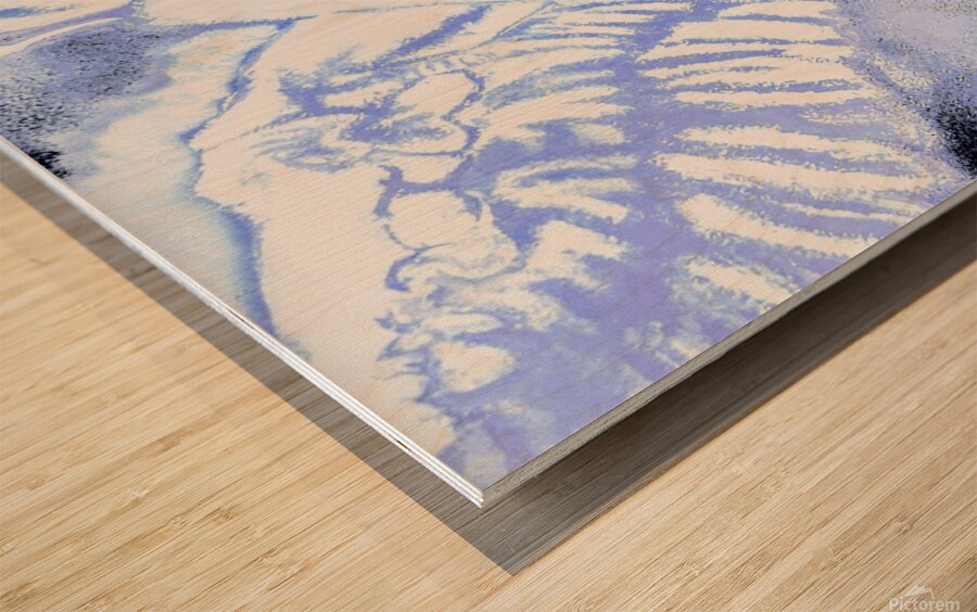 Guardian Angel Visit  Wood print