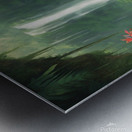  Deep within a pristine rainforest the symp Metal print