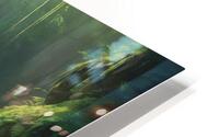  Deep within a pristine rainforest the symp HD Metal print