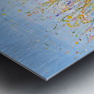 Blue Sky Meadow Metal print