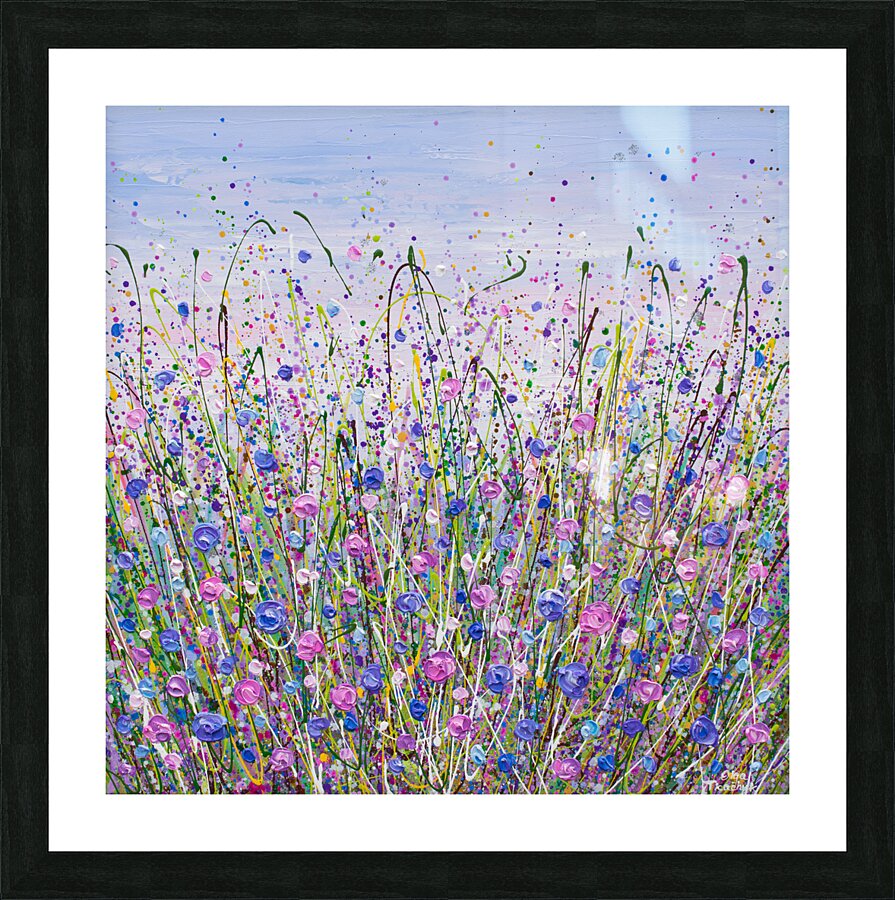 Dreamy Meadow Picture Frame print