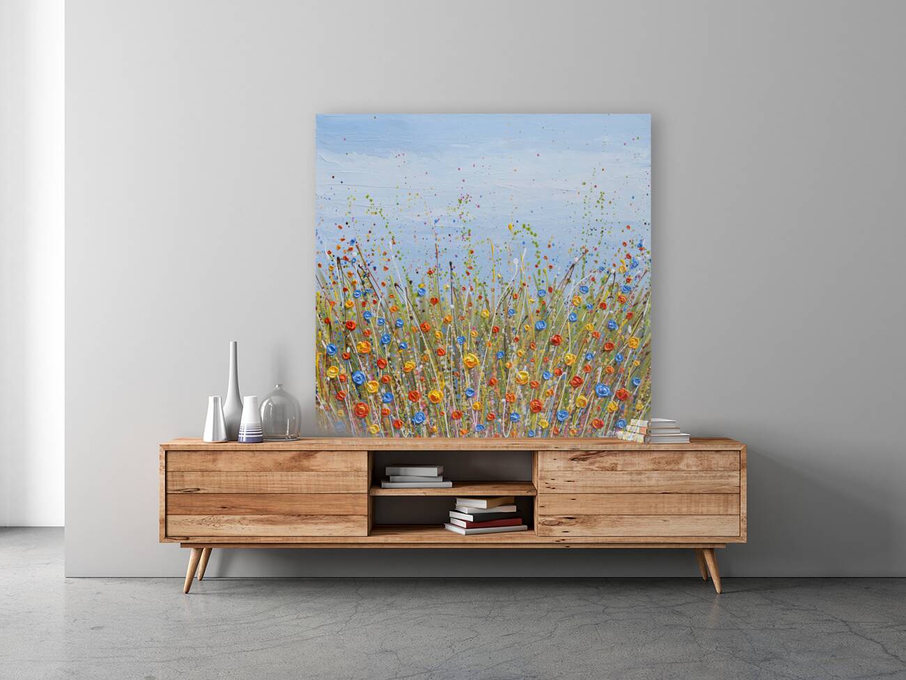 Colorful Meadow Reproduction