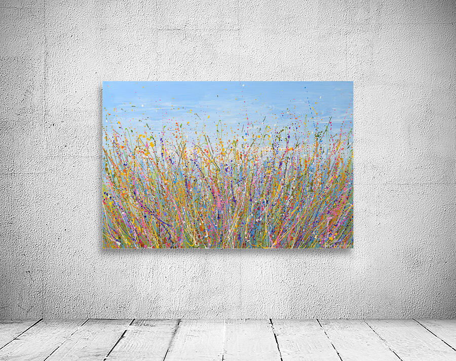 Blue Sky Meadow Wall Preview