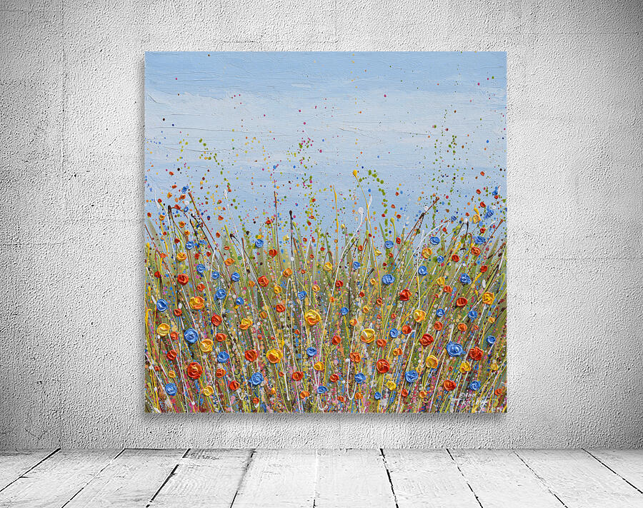 Colorful Meadow Wall Preview
