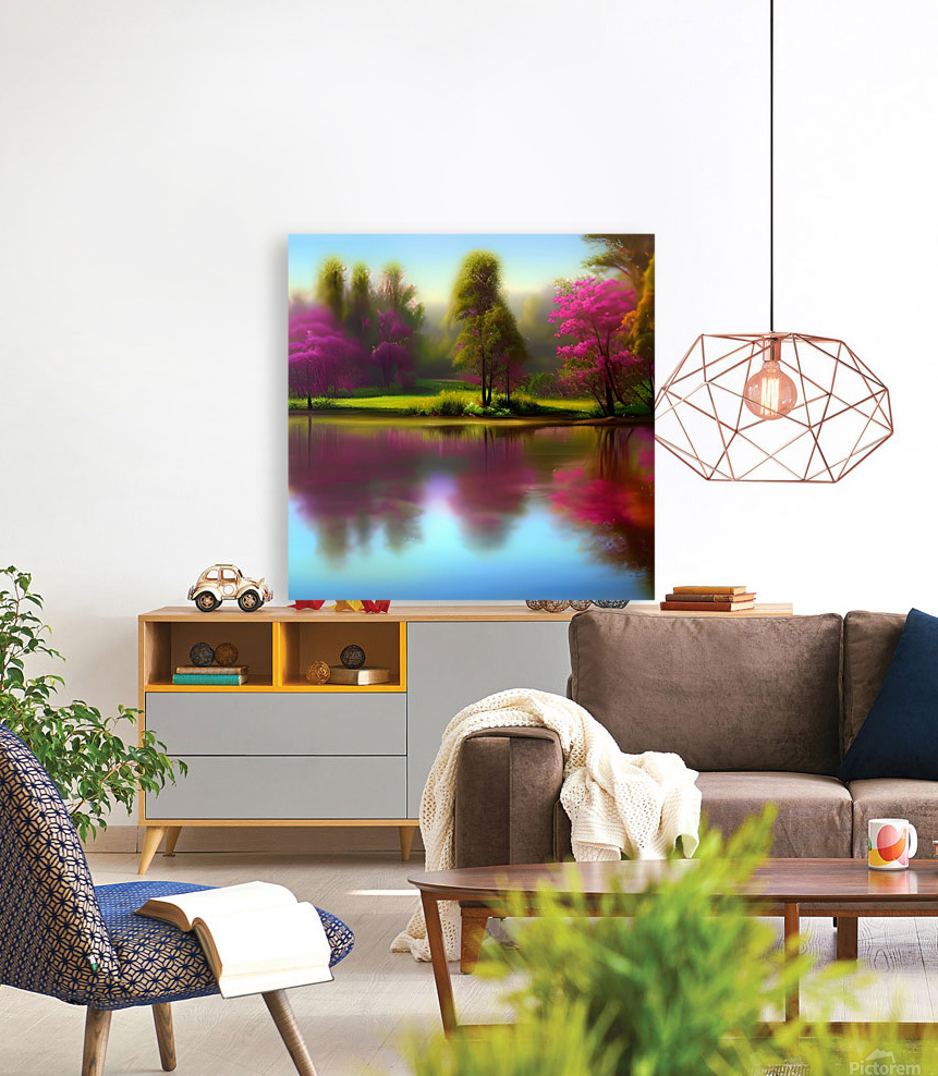 Tranquil Lake Reproduction