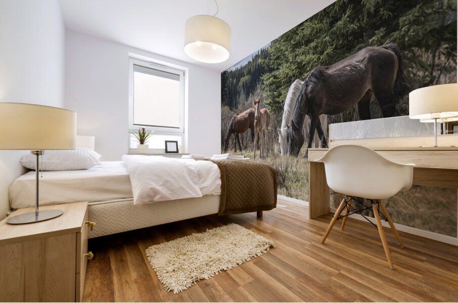 A Piece of Something Bigger Mural print