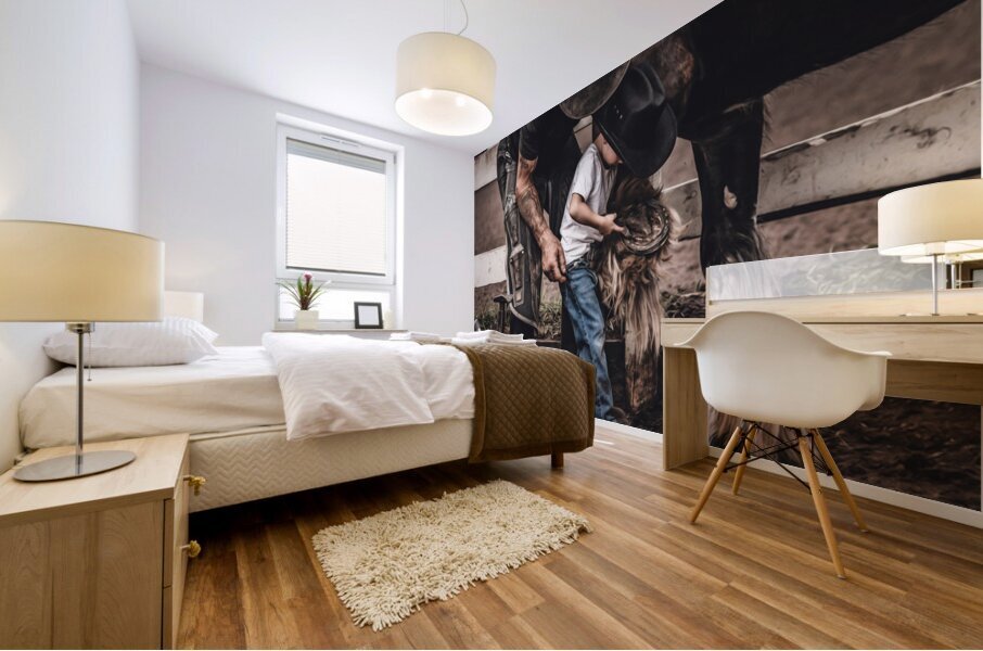 The Apprentice Mural print