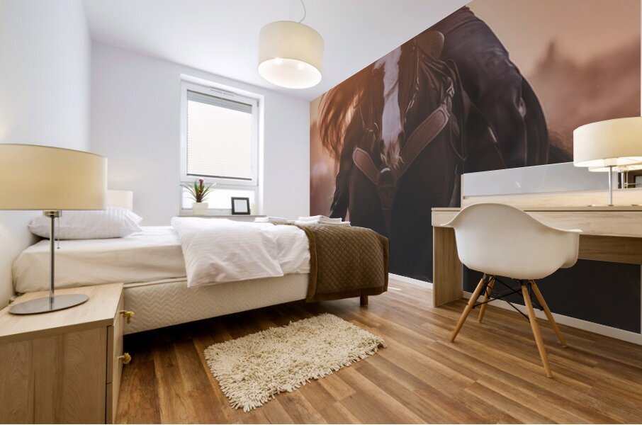 Beauty In Motion Mural print