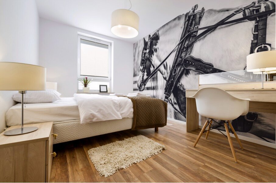 Determination Mural print