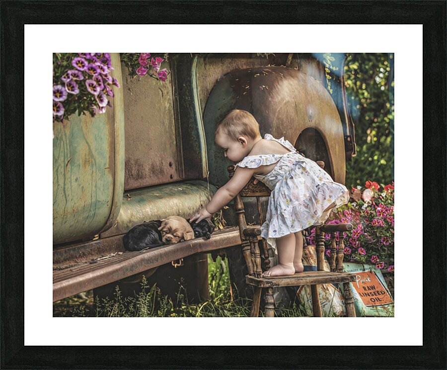A Childs Touch Picture Frame print