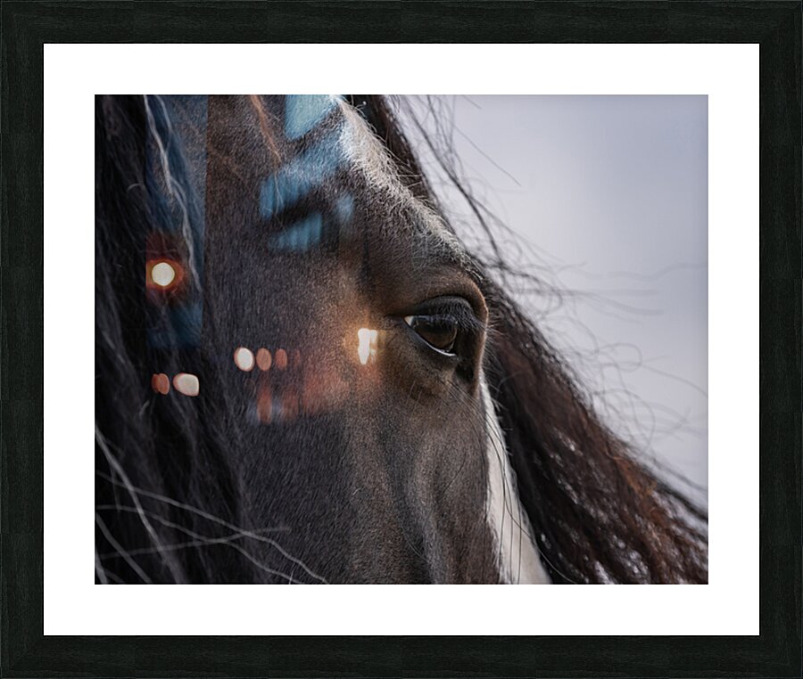 Unspoken Picture Frame print