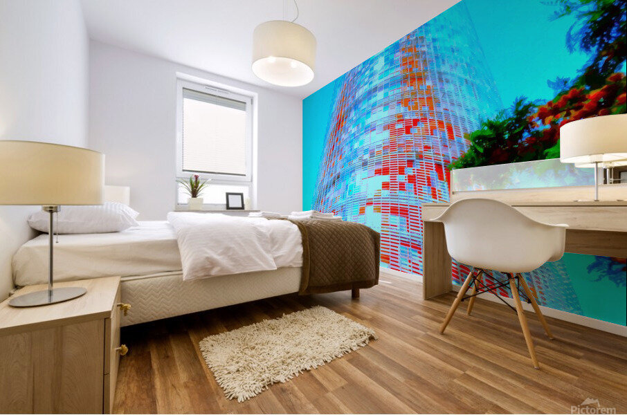 Agbar Tracing Mural print