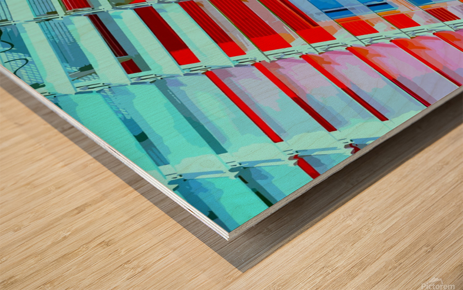 Agbars Colors Wood print