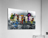  X Men Lunch Atop A Skyscraper Acrylic Print